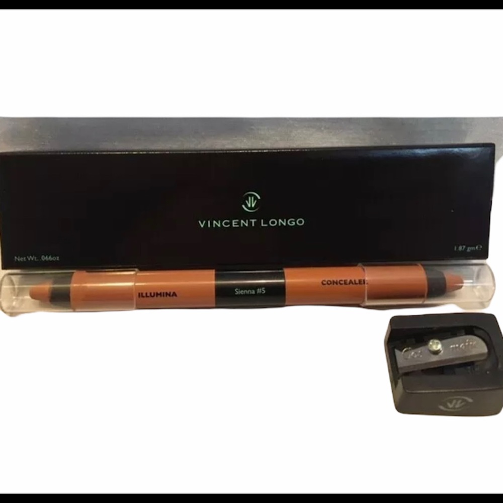 Vincent Longo Illumina Concealer Highlighter Duo Pencil Sienna 5 NEW
